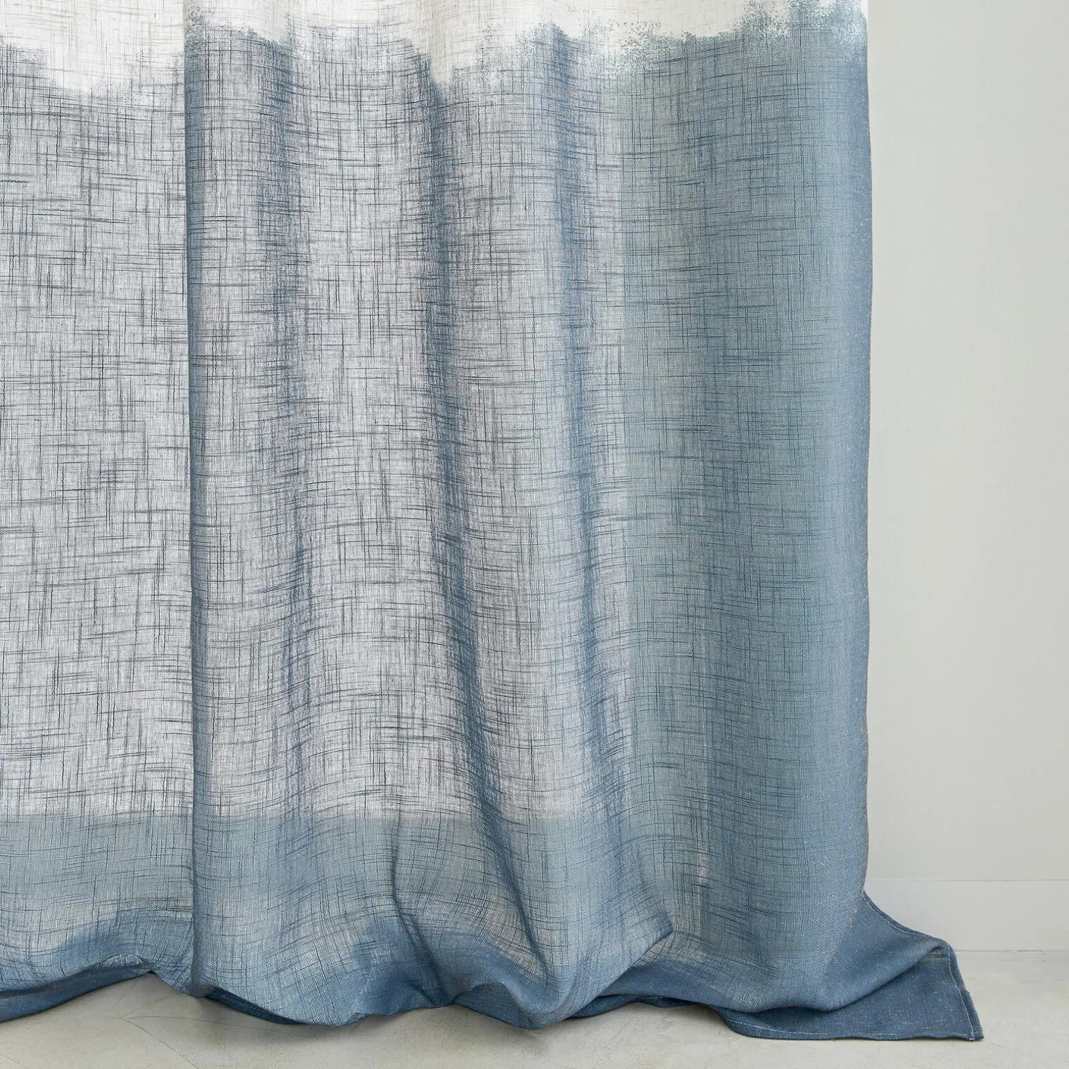 Rideau KEA coloris bleu grisé 140 x 260 cm - 4MURS