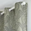 Rideau KERALA coloris vert olive 140 x 260 cm - 4MURS