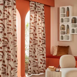 Rideau KOS coloris brique 140 x 260 cm - 4MURS