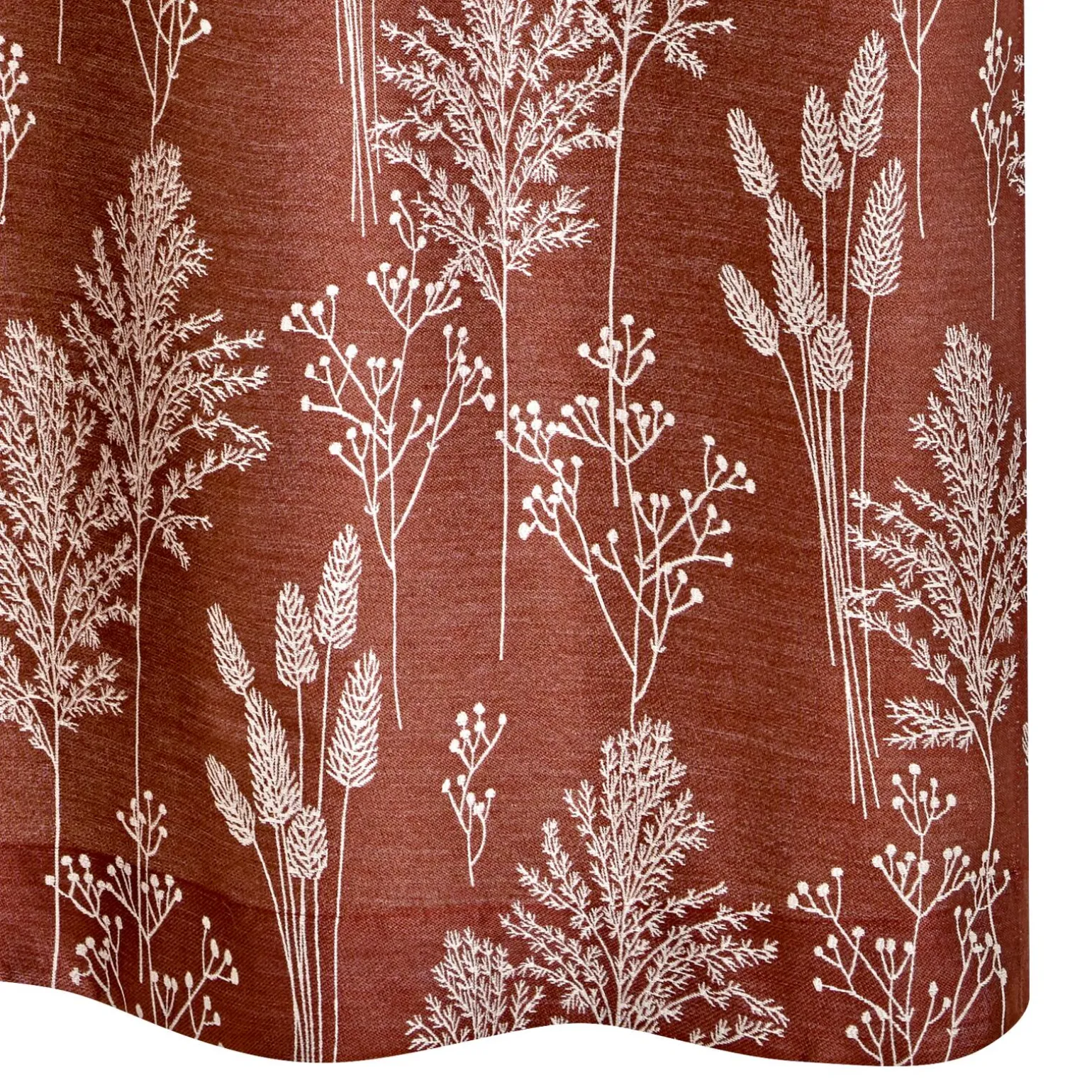 Rideau LAGURA coloris cognac 140 x 260 cm - 4MURS