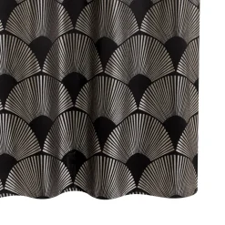 Rideau LALIK coloris noir 140 x 260 cm - 4MURS