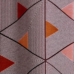 Rideau LIVING coloris terracotta 140 x 260 cm - 4MURS