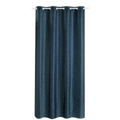 Rideau LORD coloris bleu oxyde 140 x 260 cm - 4MURS