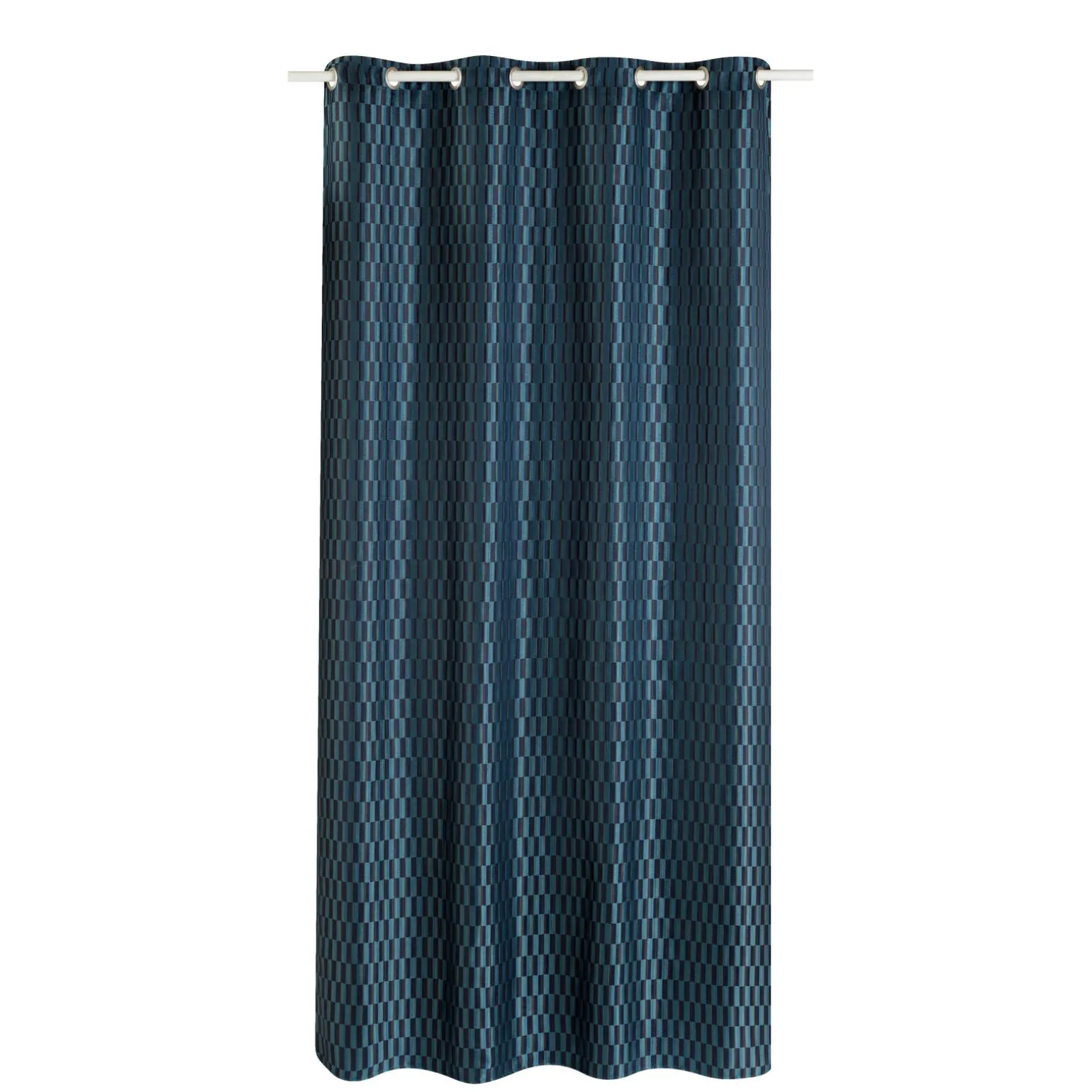 Rideau LORD coloris bleu oxyde 140 x 260 cm - 4MURS