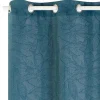 Rideau MACAPA coloris bleu jean 140 x 260 cm - 4MURS