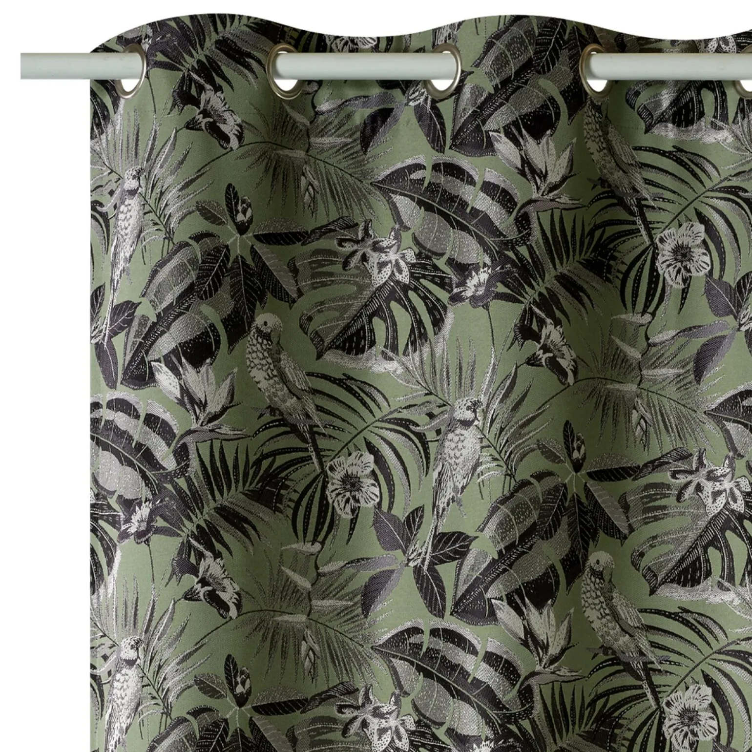 Rideau MADAGASCAR coloris amande 140 x 260 cm - 4MURS