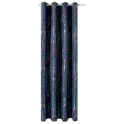 Rideau MANAUS coloris bleu nuit 140 x 260 cm - 4MURS