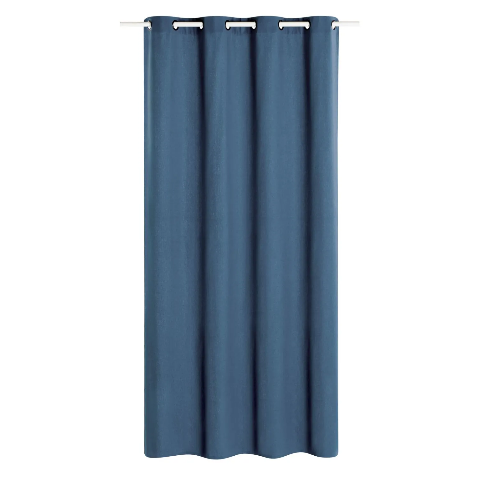 Rideau MARENGA coloris bleu indigo 140 x 260 cm - 4MURS