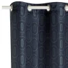 Rideau NAJDA coloris bleu nuit 140 x 260 cm - 4MURS