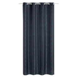 Rideau NAJDA coloris bleu nuit 140 x 260 cm - 4MURS