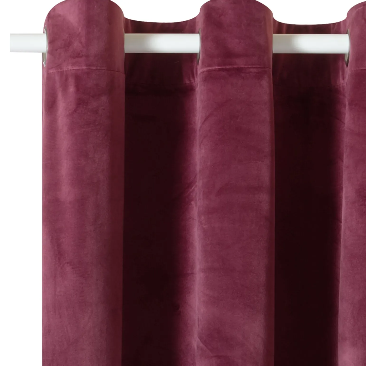 Rideau NEGRESCO coloris lie de vin 140 x 260 cm - 4MURS