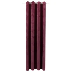 Rideau NEGRESCO coloris lie de vin 140 x 260 cm - 4MURS