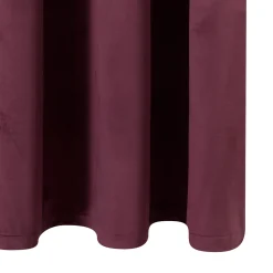 Rideau NEGRESCO coloris lie de vin 140 x 260 cm - 4MURS