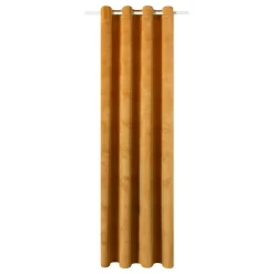 Rideau NEGRESCO coloris ocre 140 x 260 cm - 4MURS
