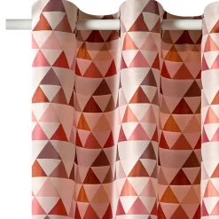 Rideau NILS coloris rose vintage 140 x 250 cm - 4MURS