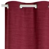 Rideau NOUK coloris marsala 140 x 260 cm - 4MURS