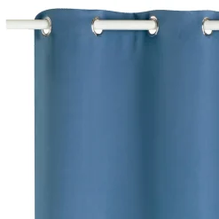 Rideau occultant GLOOM coloris bleu jean 140 x 240 cm - 4MURS