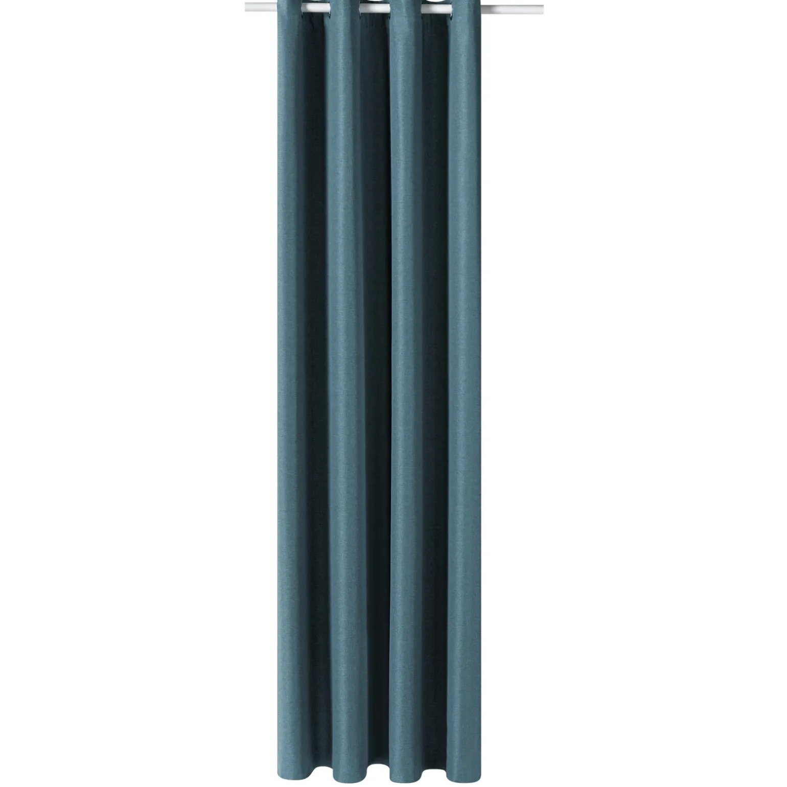 Rideau occultant HUGO coloris bleu métal 140 x 260 cm - 4MURS