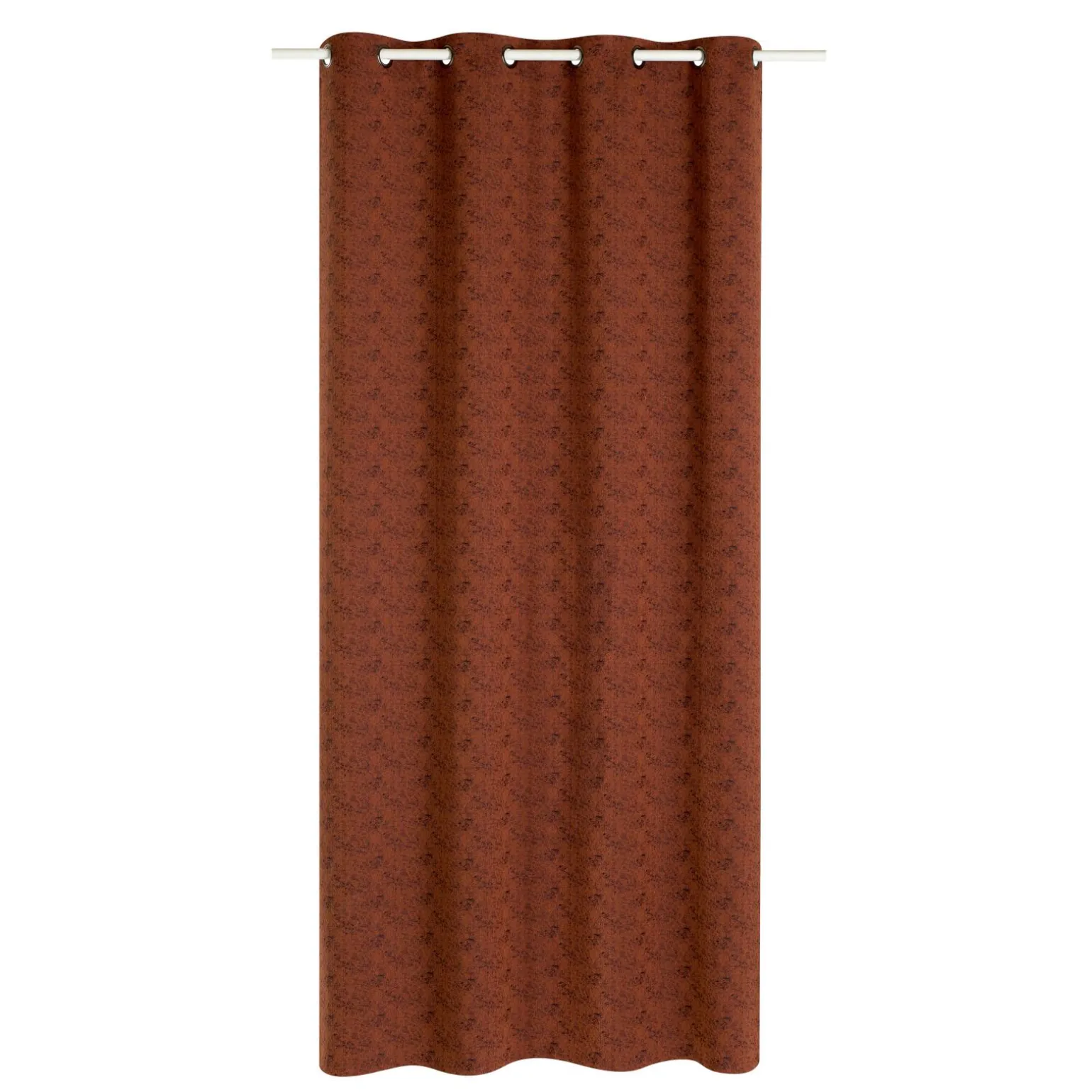 Rideau OSSIDO coloris brique 140 x 260 cm - 4MURS