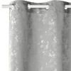 Rideau PALMAS coloris Gris clair 140 x 260 cm - 4MURS
