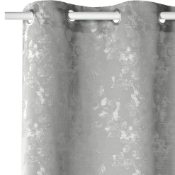 Rideau PALMAS coloris Gris clair 140 x 260 cm - 4MURS