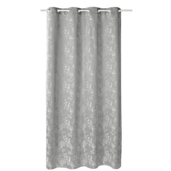 Rideau PALMAS coloris Gris clair 140 x 260 cm - 4MURS
