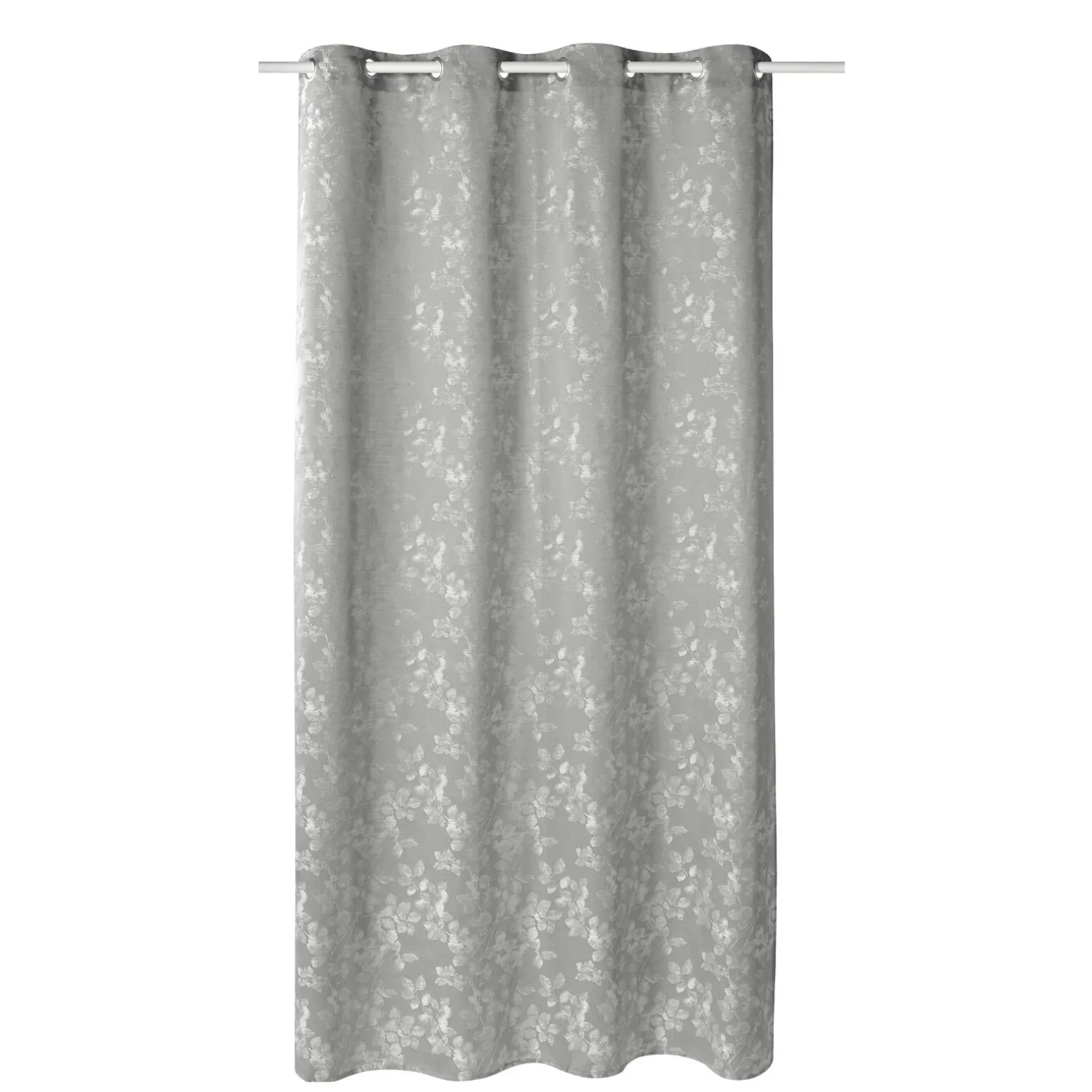 Rideau PALMAS coloris Gris clair 140 x 260 cm - 4MURS
