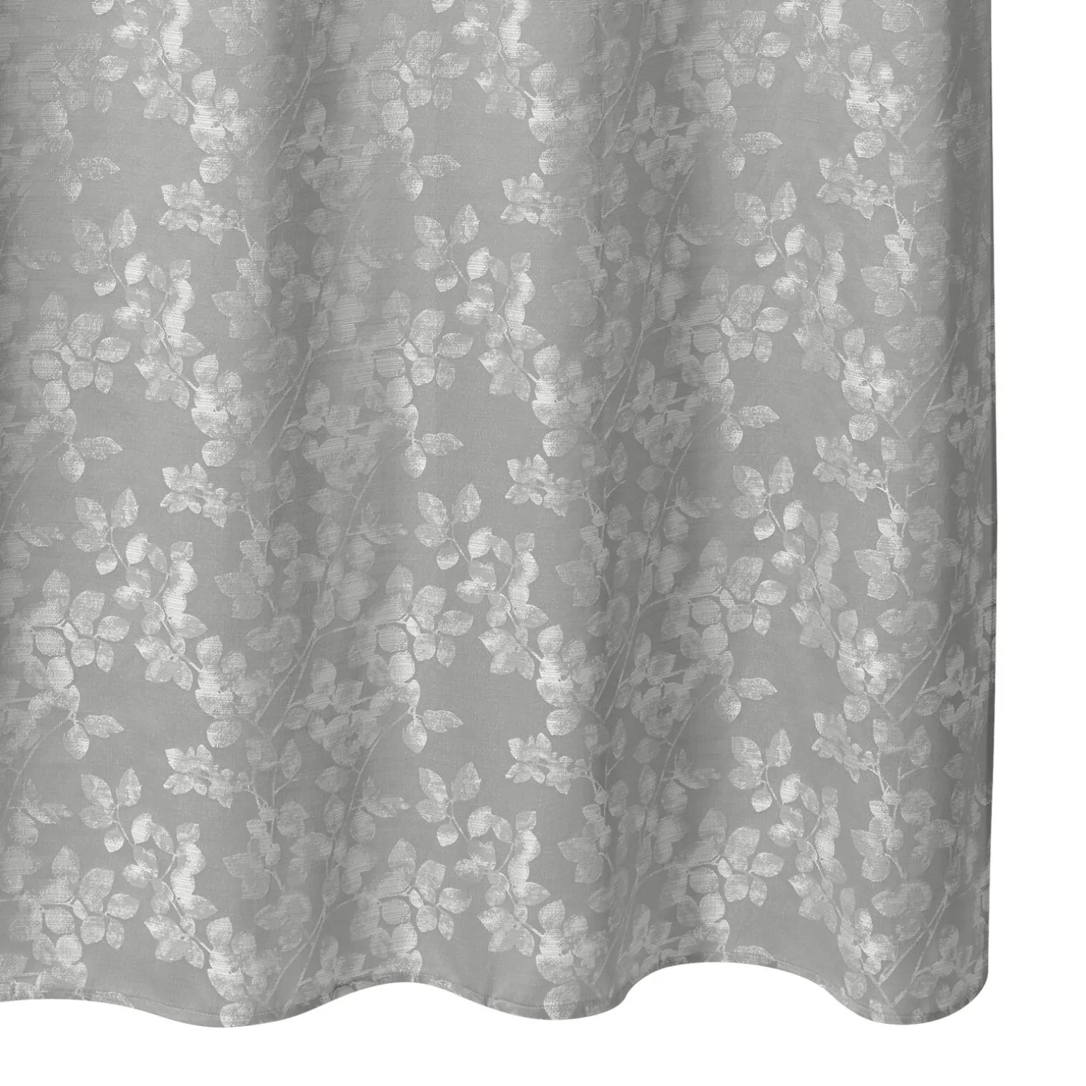Rideau PALMAS coloris Gris clair 140 x 260 cm - 4MURS