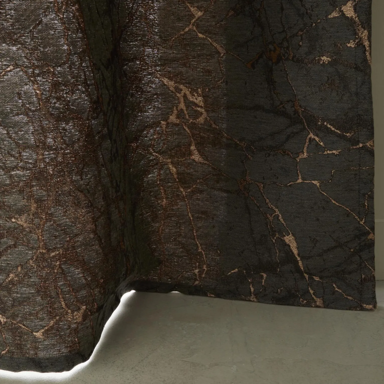 Rideau PALOMBINO coloris bronze 140 x 260 cm - 4MURS