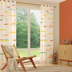 Rideau PAPERCUT coloris multicolore 140 x 240 cm - 4MURS