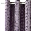 Rideau PRESTIGE coloris mauve 140 x 260 cm - 4MURS