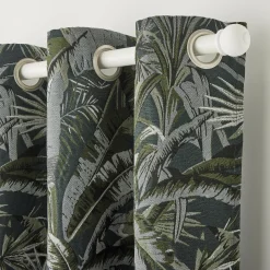 Rideau SIGARUS coloris vert eucalyptus 140 x 260 cm - 4MURS