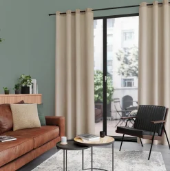 Rideau SITIA coloris chanvre 140 x 260 cm - 4MURS
