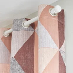 Rideau STHAL coloris rose des sables 140 x 260 cm - 4MURS