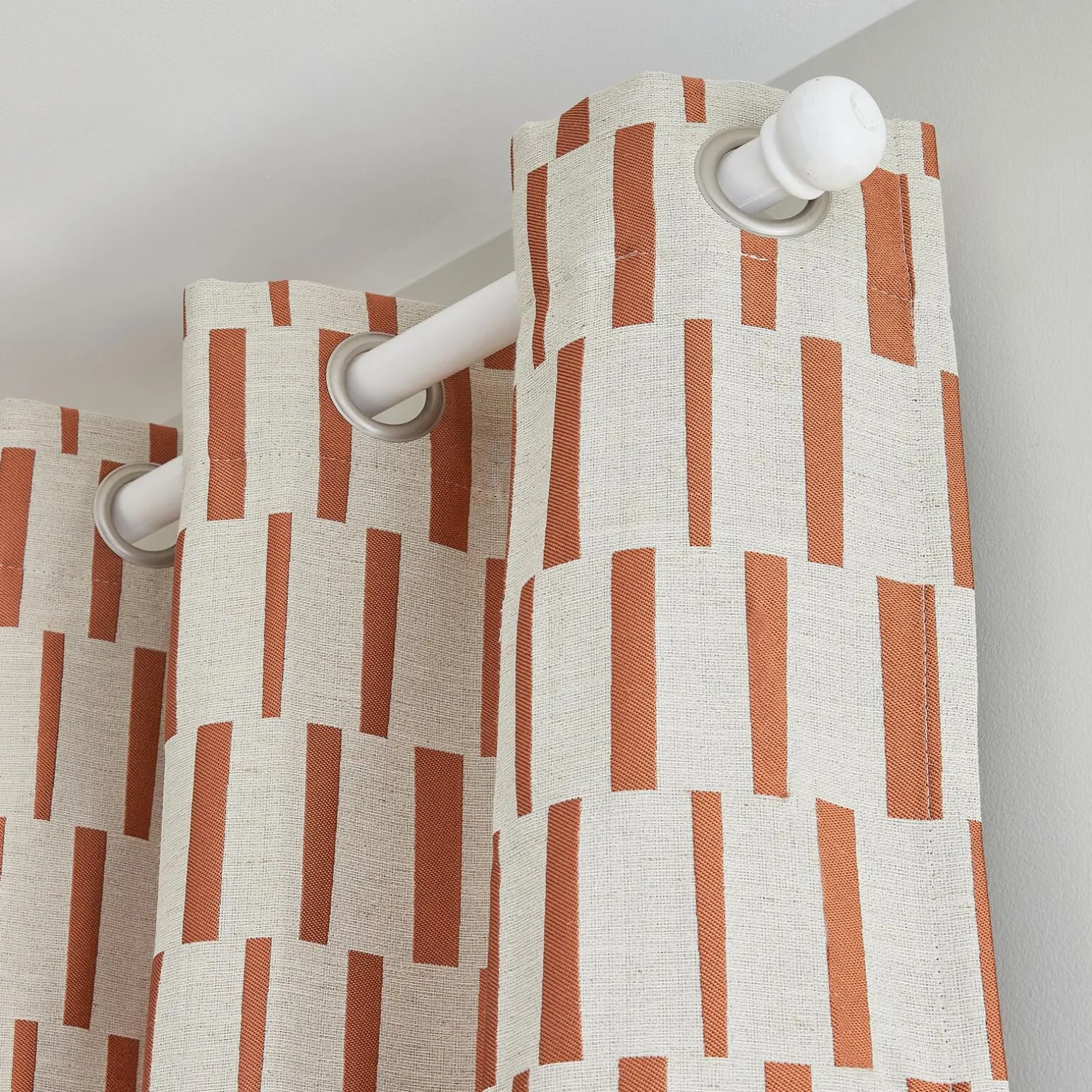 Rideau STRUCTURA coloris cognac 140 x 260 cm - 4MURS