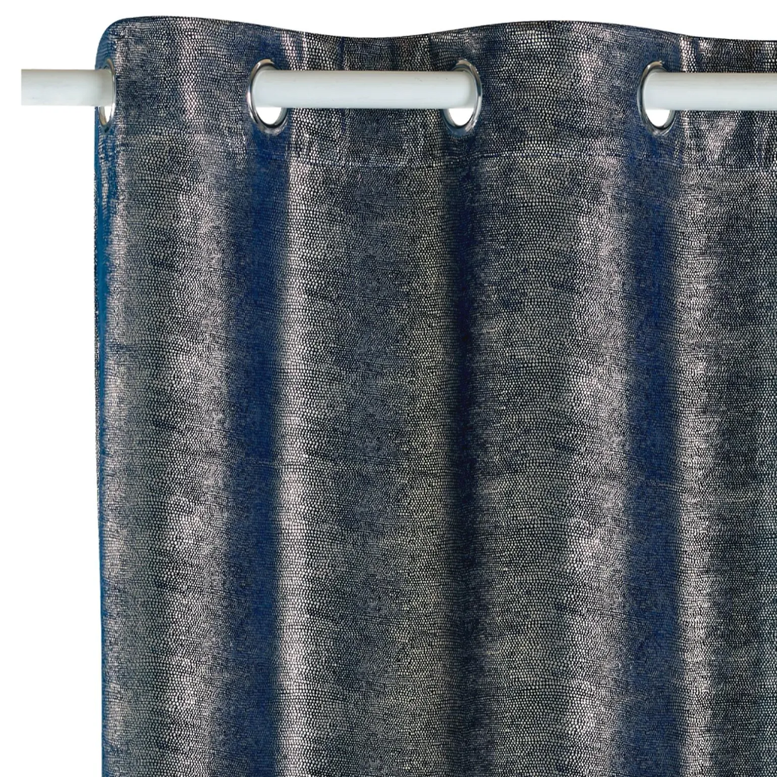 Rideau SVETLANA coloris bleu nuit 140 x 240 cm - 4MURS