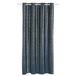 Rideau SVETLANA coloris bleu nuit 140 x 240 cm - 4MURS