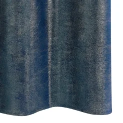 Rideau SVETLANA coloris bleu nuit 140 x 240 cm - 4MURS