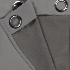 Rideau thermique ALESSANDRO coloris gris 135 x 240 cm - 4MURS