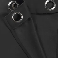 Rideau thermique ALESSANDRO coloris noir 135 x 240 cm - 4MURS