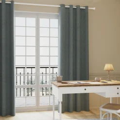 Rideau thermique ANDREA coloris gris perle 140 x 260 cm - 4MURS