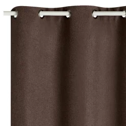 Rideau thermique ANDREA coloris brun 140 x 260 cm - 4MURS