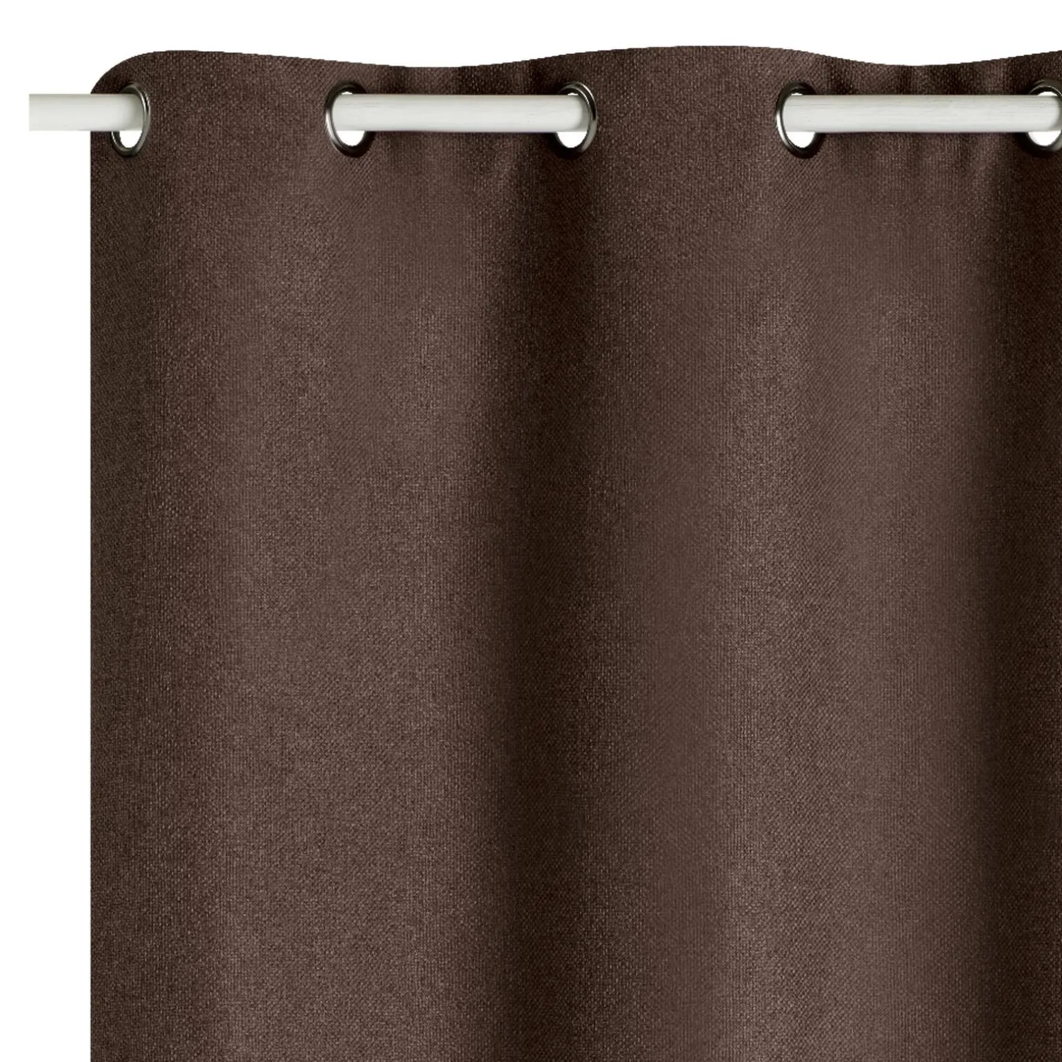 Rideau thermique ANDREA coloris brun 140 x 260 cm - 4MURS
