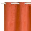 Rideau thermique STRADA coloris poterie 140 x 240 cm - 4MURS