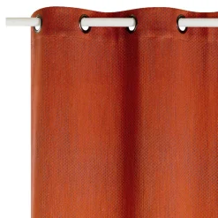 Rideau TRICTRAC coloris rouille 140 x 260 cm - 4MURS