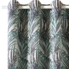Rideau TROPICO coloris bleu nattier 135 x 250 cm - 4MURS