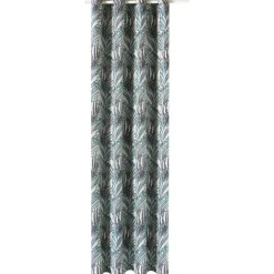 Rideau TROPICO coloris bleu nattier 135 x 250 cm - 4MURS