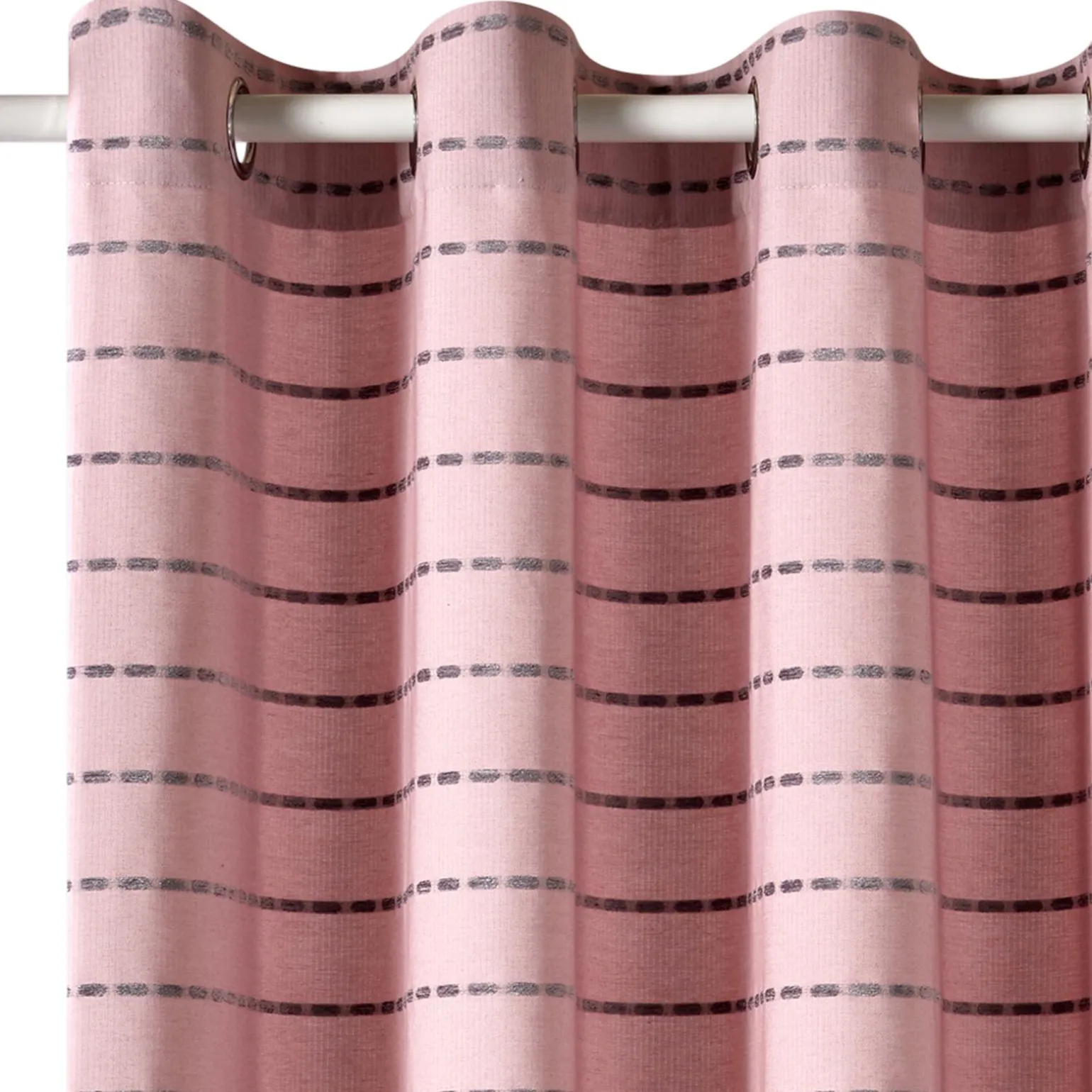 Rideau VALMONT coloris rose boudoir 140 x 240 cm - 4MURS