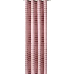 Rideau VALMONT coloris rose boudoir 140 x 240 cm - 4MURS