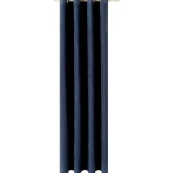 Rideau WALL STREET coloris bleu nuit 145 x 260 cm - 4MURS